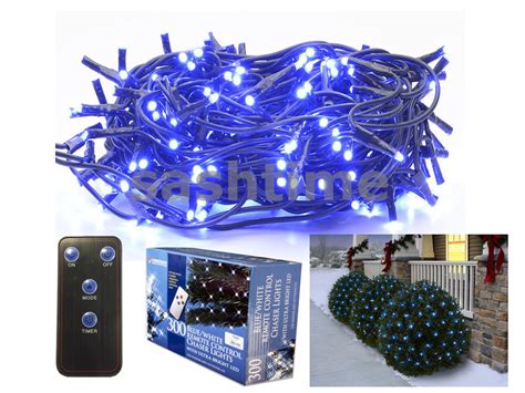 CHRISTMAS ICICLE SNOWING LED OUTDOOR XMAS PARTY REMOTE CONTROL TIMER ...