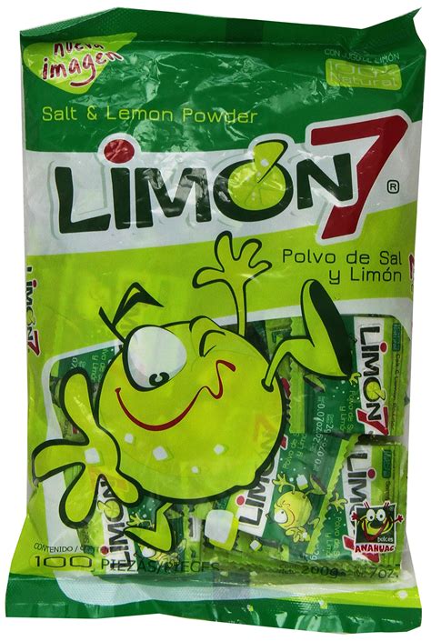 Limon 7 Salt & Lemon Powder Mexican Candy by Anahuac- Buy Online in ...