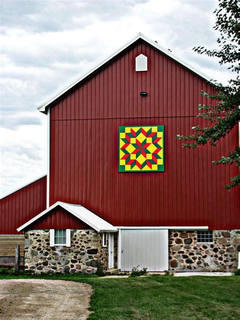 quilt square barn | Barns | Pinterest