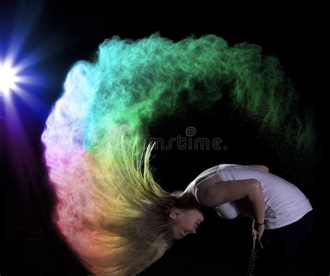 Colour Powder Photo Shoot Stock Photo - Image: 39447968