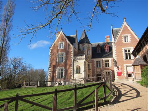 Le Chateau du Clos Luce - Parc Leonardo da Vinci, Amboise, France. Da Vinci's last home now ...