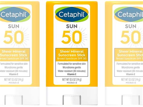 Cetaphil SPF 50 Sunscreen Stick Only $5.24 Shipped on Amazon (Great for ...