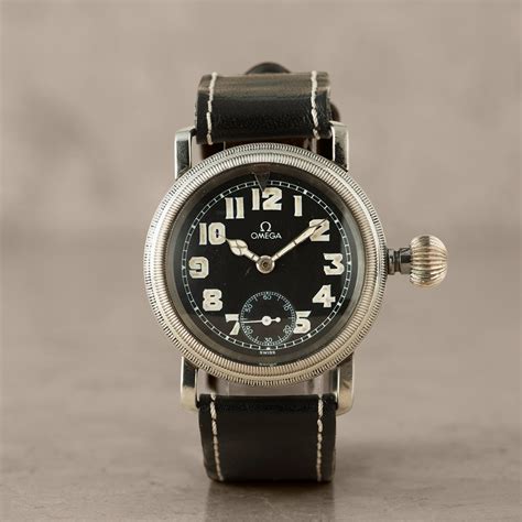 OMEGA, "Pilot's Watch", wristwatch, 41,5 mm, - Bukowskis