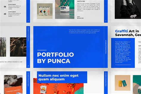 Portfolio Google Slides Template | Creative Market