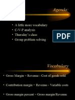 Gross Profit Analysis Based On The Previous Year | PDF | Profit (Accounting) | Prices