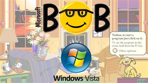 Microsoft Bob on Vista - YouTube