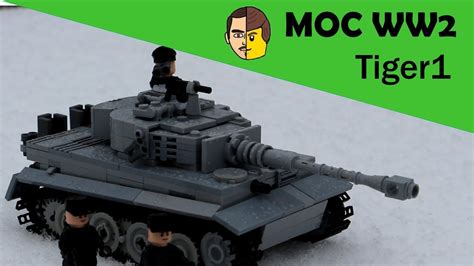 Lego WW2 Tiger 1 (german tank) - YouTube