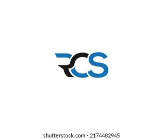 Letter Rcs Simple Logo Design Concept Stock Vector (Royalty Free ...