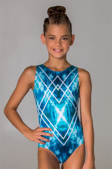 Sea Crystal | Gymnastics outfits, Gymnastics suits, Leotards