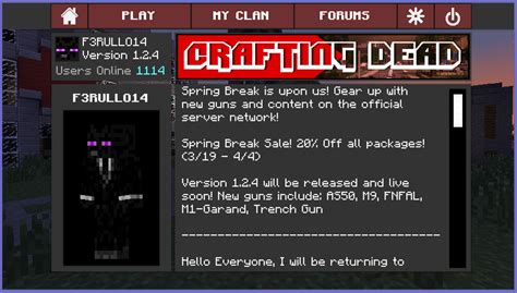 The crafting dead modpack server - travelsdop