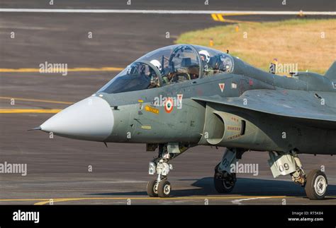 HAL Tejas Light Combat Aircraft - Indian Air Force Stock Photo - Alamy