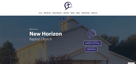 Welcome to New Horizon Baptist Church | Your Web Pro LLC