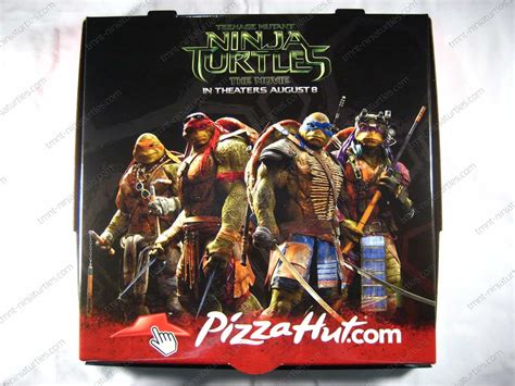 {Fast Food Restaurant} Pizza Hut Limited Edition Collector’s Pizza Box | TMNT: A Collection