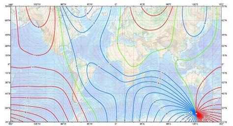 Magnetic declination calculator - Canadian GIS & Geomatics