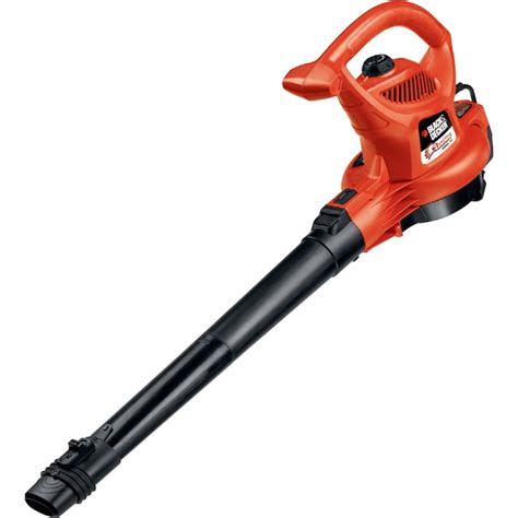 BLACK & DECKER 12-Amp 385-CFM 240-MPH Corded Electric Leaf Blower (Vacuum Kit Included) in the ...