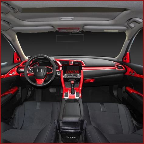 Red Interior Honda Civic