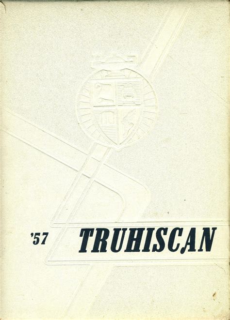 1957 yearbook from Truman High School from Truman, Minnesota