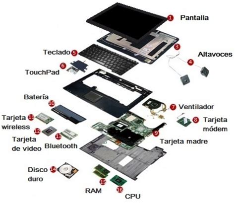 terminar Glamour Sedante partes internas de una laptop alquiler Inspector Malversar