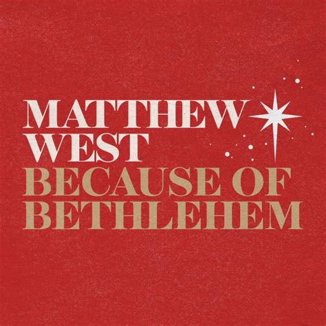 Because Of Bethlehem Sheet Music PDF (Matthew West) - PraiseCharts