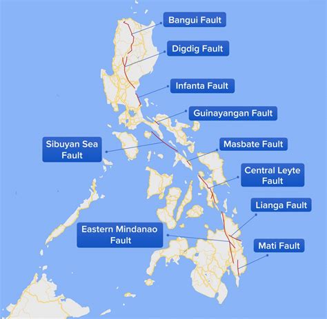 MAP: Where Are the Major Fault Lines in the Philippines? | Lamudi