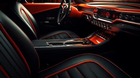 Premium AI Image | Modern car interior detail efeeacbdeae AI generated illustration