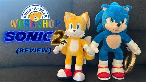 Build a Bear Sonic 2 Movie Plush Toy with Shoes and Sound - lagoagrio.gob.ec