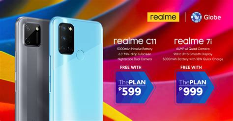 realme C11 and 7i now available on Globe Postpaid Plan 599 and 999 ...