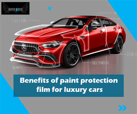 paint protection film for luxury cars