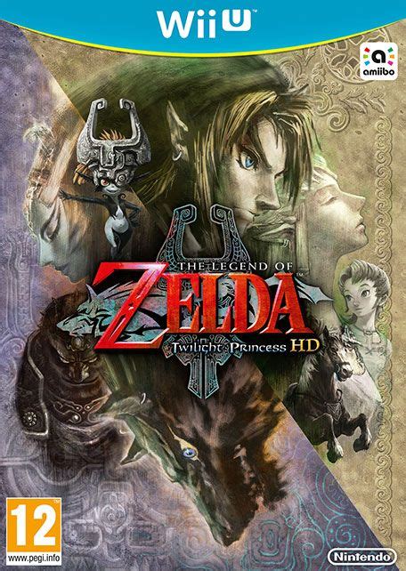 The Legend of Zelda: Twilight Princess (2016) Wii U box cover art - MobyGames