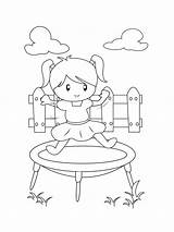 Printable Trampolining Coloring Pages Pdf For Kids Co  Vrogueco sketch template