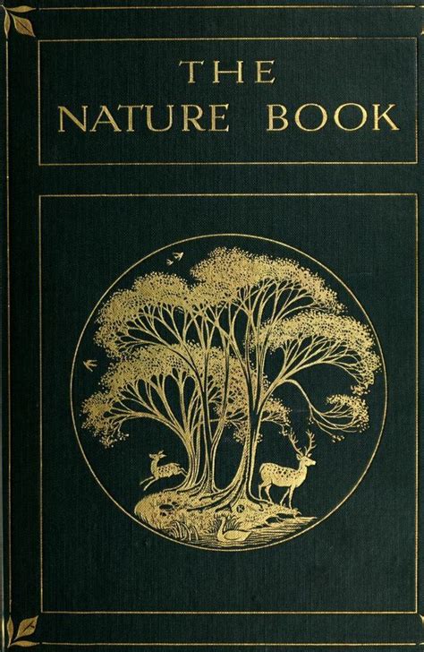 The Nature Book, 1908. | Book cover art, Book art, Beautiful book covers