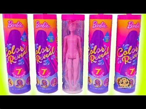 COLOR REVEAL Barbie Unboxing Review | Barbie, New barbie dolls, Mermaid barbie