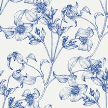 Background Fabric Flower Blue (1) Free Stock Photo - Public Domain Pictures