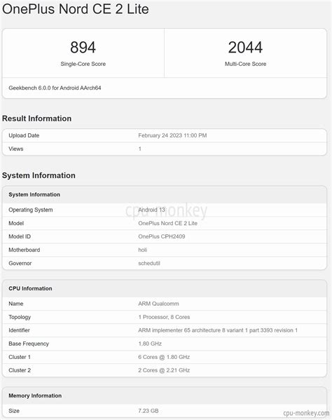 Qualcomm Snapdragon 695 5G Benchmark, Test and specs