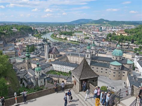 Map of the Altstadt District of Salzburg