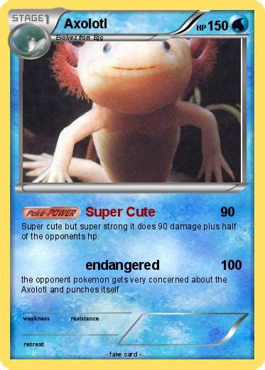 Pokémon Axolotl 35 35 - Super Cute - My Pokemon Card