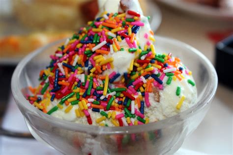 Ice Cream With Candy Sprinkles Free Stock Photo - Public Domain Pictures