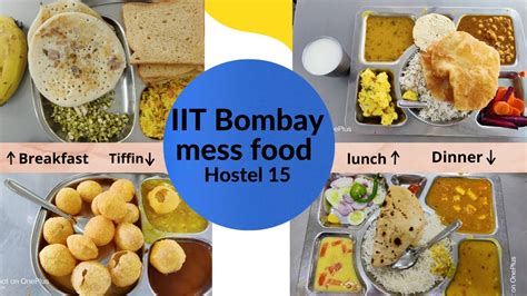 IIT Bombay mess Food🍕😋 ||fresher's hostel - YouTube