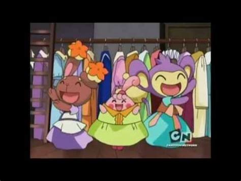 buneary, aipom, and happiny in dresses clip - YouTube