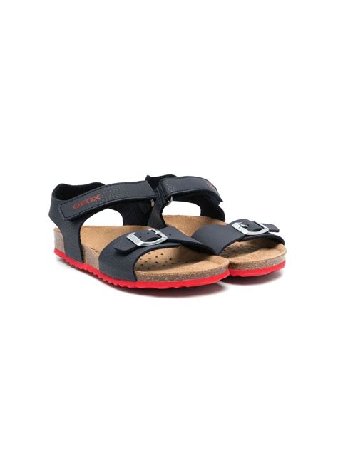 Geox Kids Ghita Leather Sandals - Farfetch