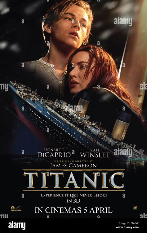 Titanic movie poster hi-res stock photography and images - Alamy