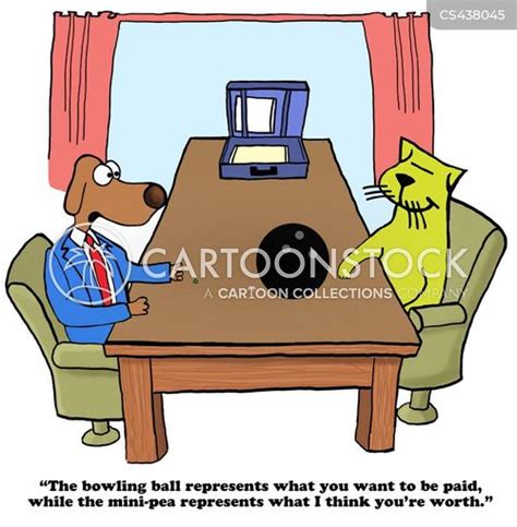 Salary Negotiation Cartoons and Comics - funny pictures from CartoonStock