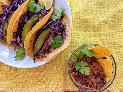 Vegan Bean Taco Filling Recipe