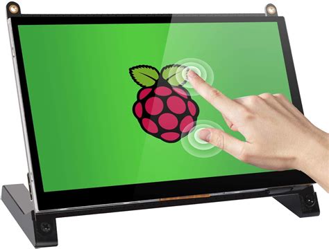 Lebula 7 Inch Portable Monitor for Raspberry,1024X600 PI Display with ...