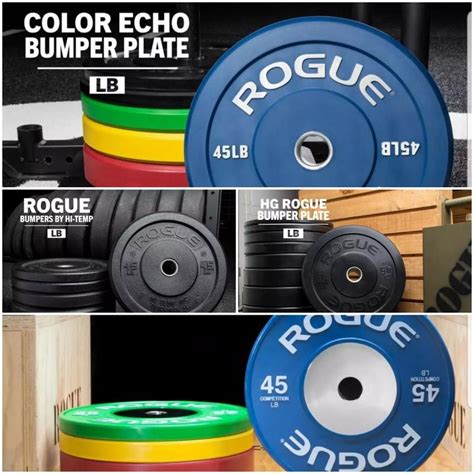 *NEW* Rogue Fitness Bumpers Bumper Plates Echo Color Competition HG Hi-Temp OHIO for sale in ...