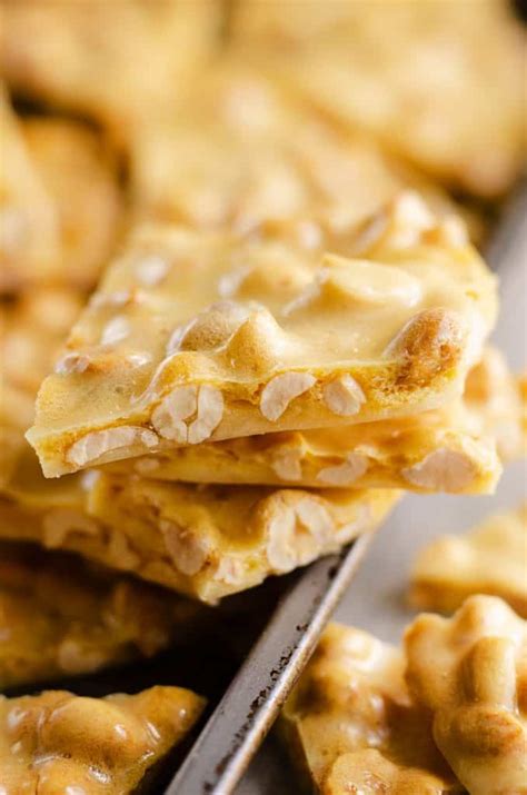 Microwave Peanut Brittle - Easy 15 Minute Candy Recipe