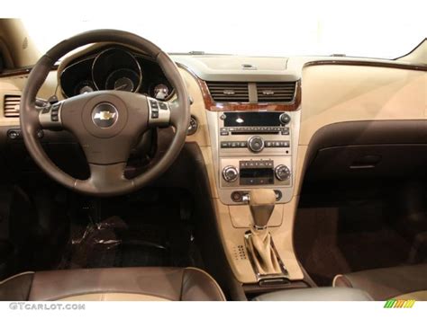 2008 Chevrolet Malibu LTZ Sedan Cocoa/Cashmere Beige Dashboard Photo ...