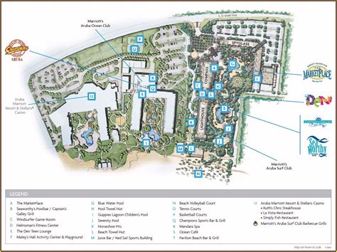 Marriott Ko Olina Resort Map Map : Resume Examples