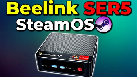 Beelink SER5 Mini PC SteamOS installed | HoloISO | Linux Gaming Test | AMD RYZEN 5 5560U APU ...