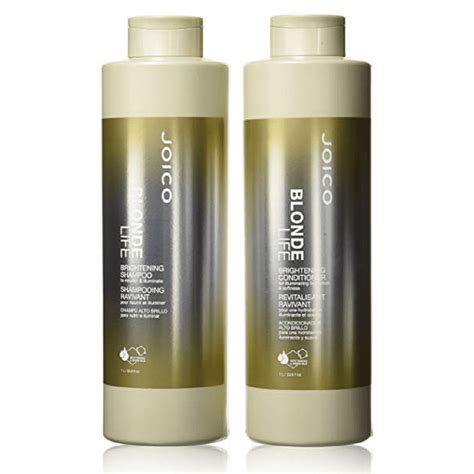 Joico - Joico Blonde Life Brightening Shampoo and Conditioner 33.8 oz Liter Duo - Walmart.com ...